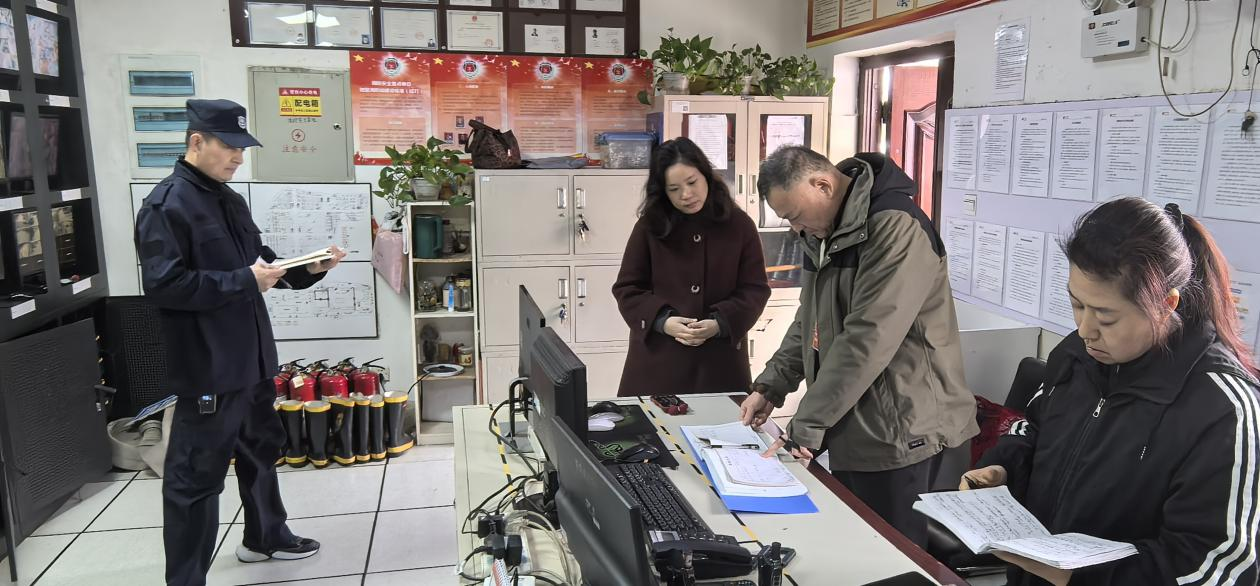 钱江商城发展年前安全专项查抄 筑牢节日安全防线