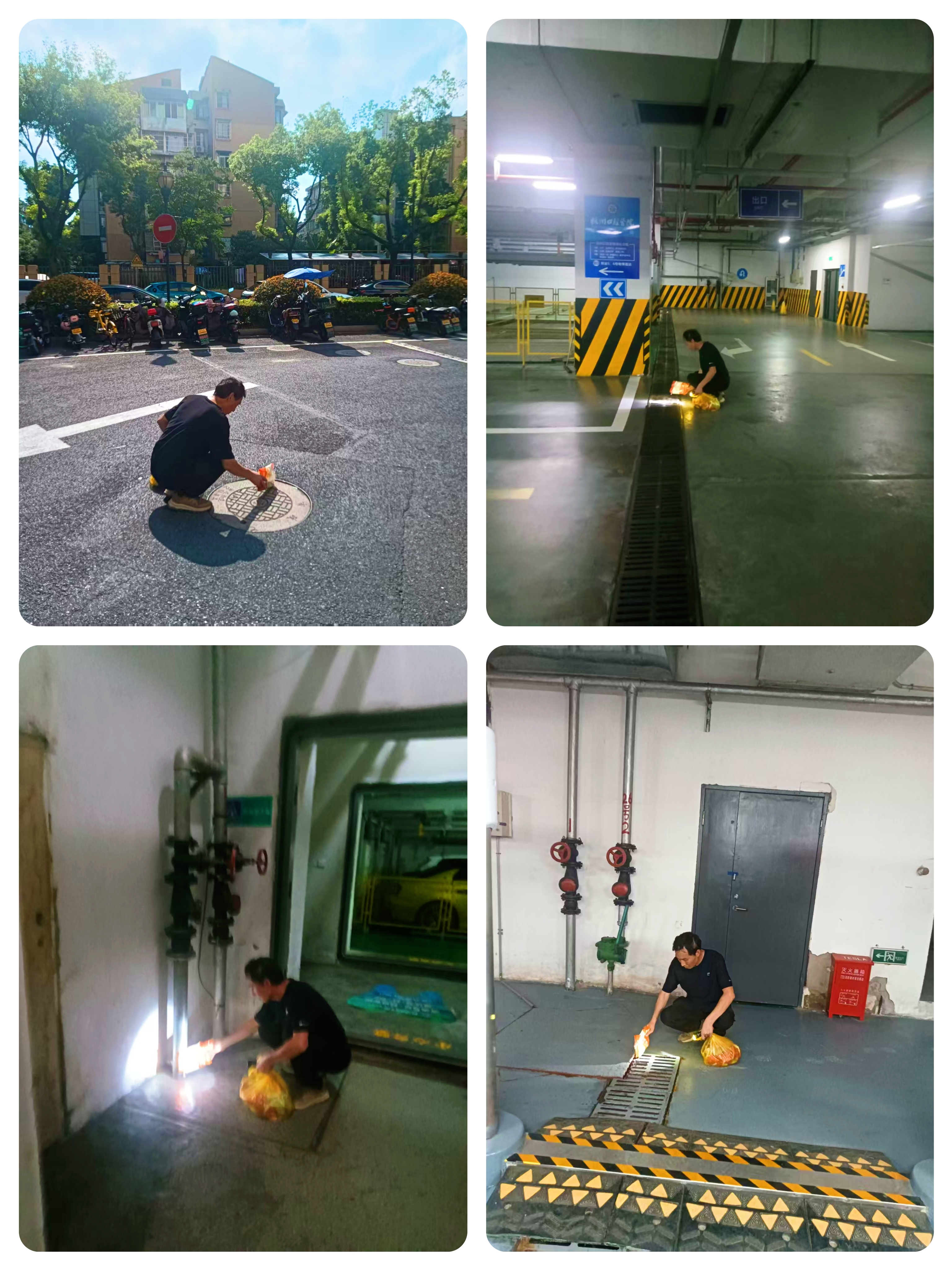 水晶城发展“清积水、除四害”专项行动 筑牢健全防线