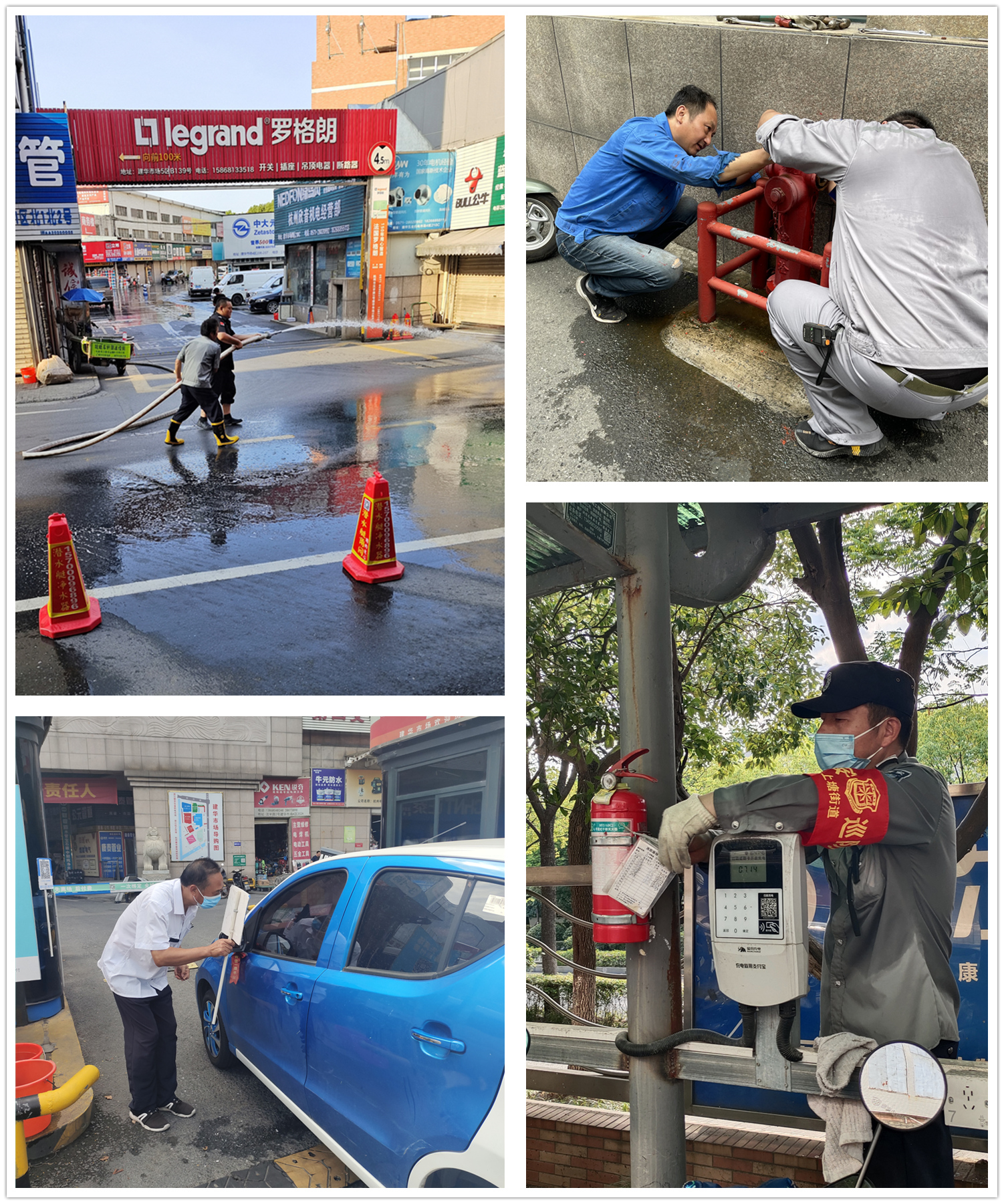 不服“暑”！k8.com市场勇战高温！