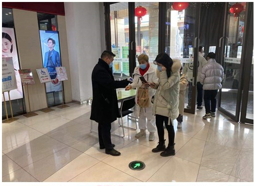 打造安心购物环境  水晶城防疫工作不放松