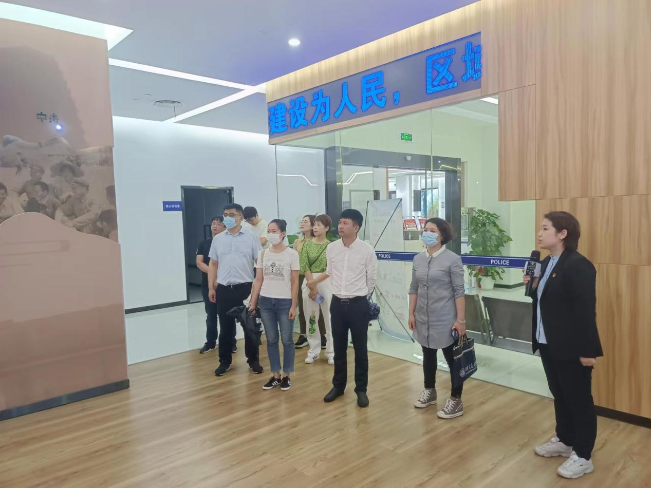 钱江商城参观东新街路新世界商务社区