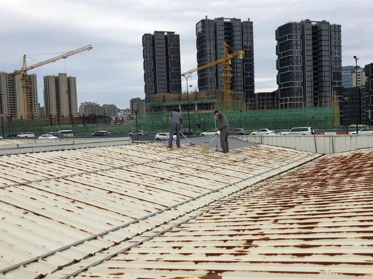 钱江商城发展车棚“旧貌换新颜”算帐工作