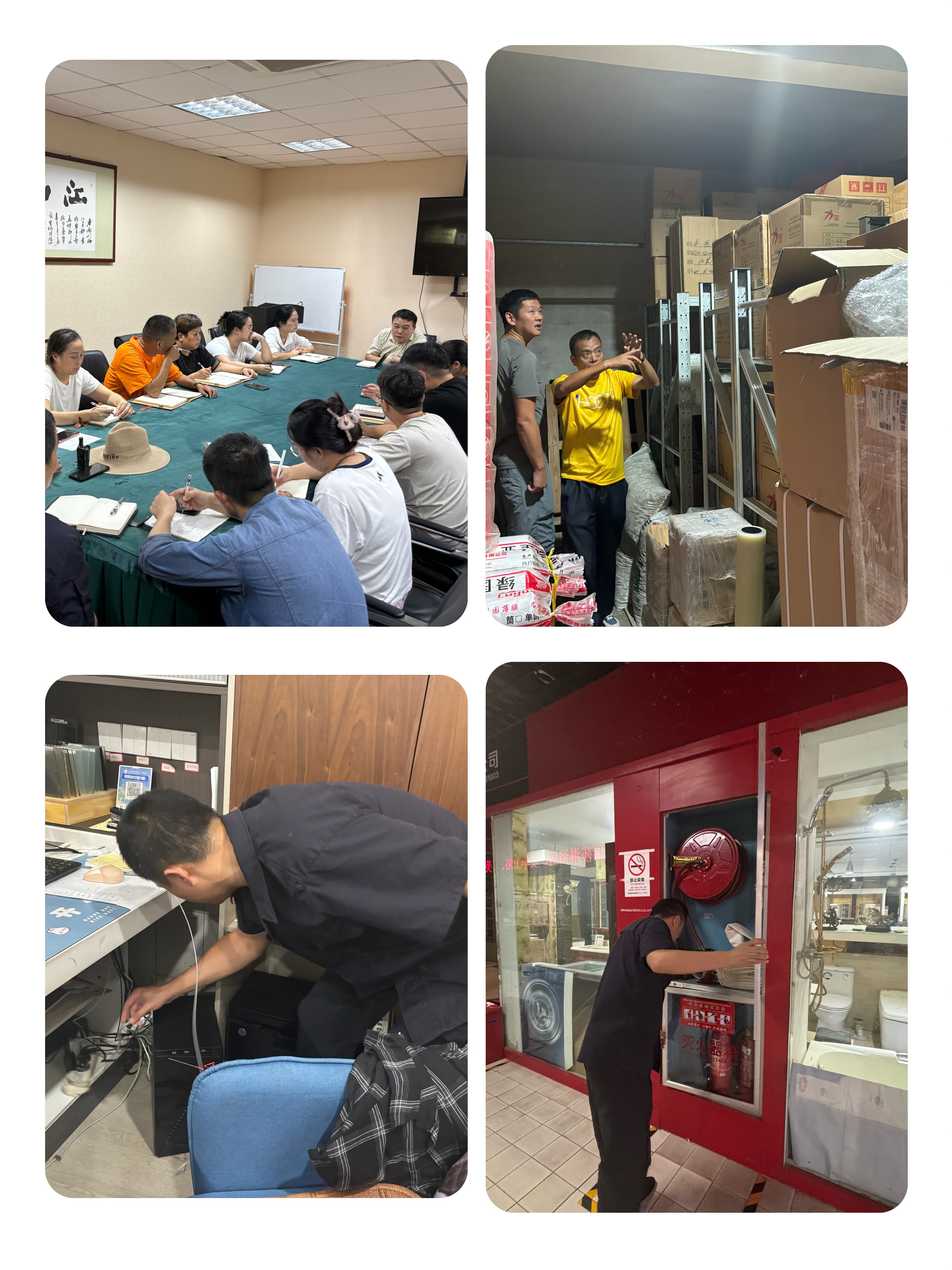 发展节前消防查抄，筑牢消防安全防线