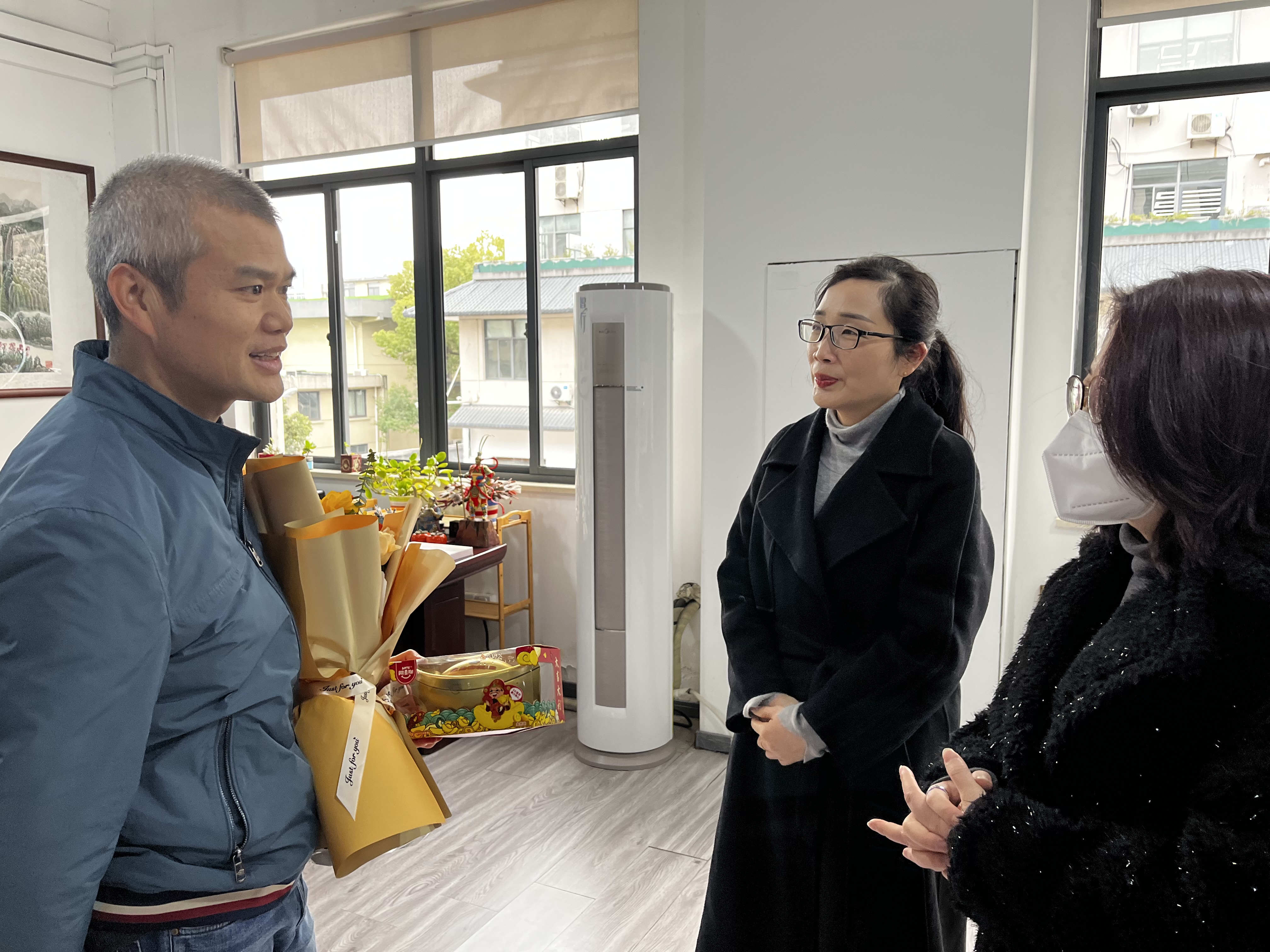 问需访企业、促膝话发展——k8.com文创集团发展新春企业走访活动