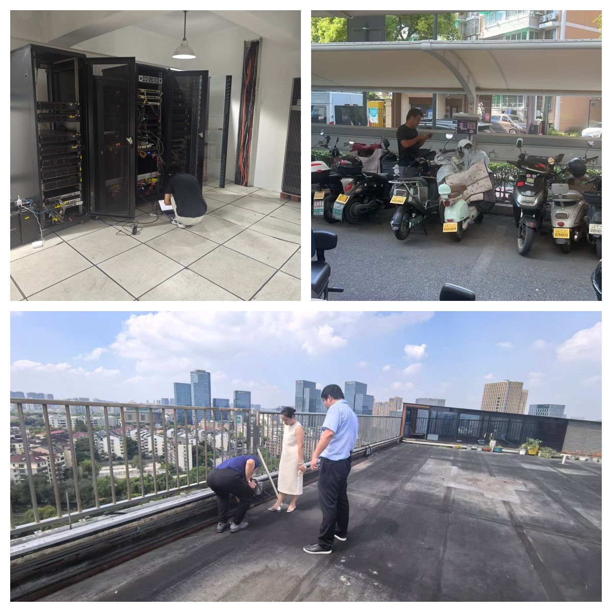 安全不放假，查抄不松弛—水晶城多措并举保险双节安然不变