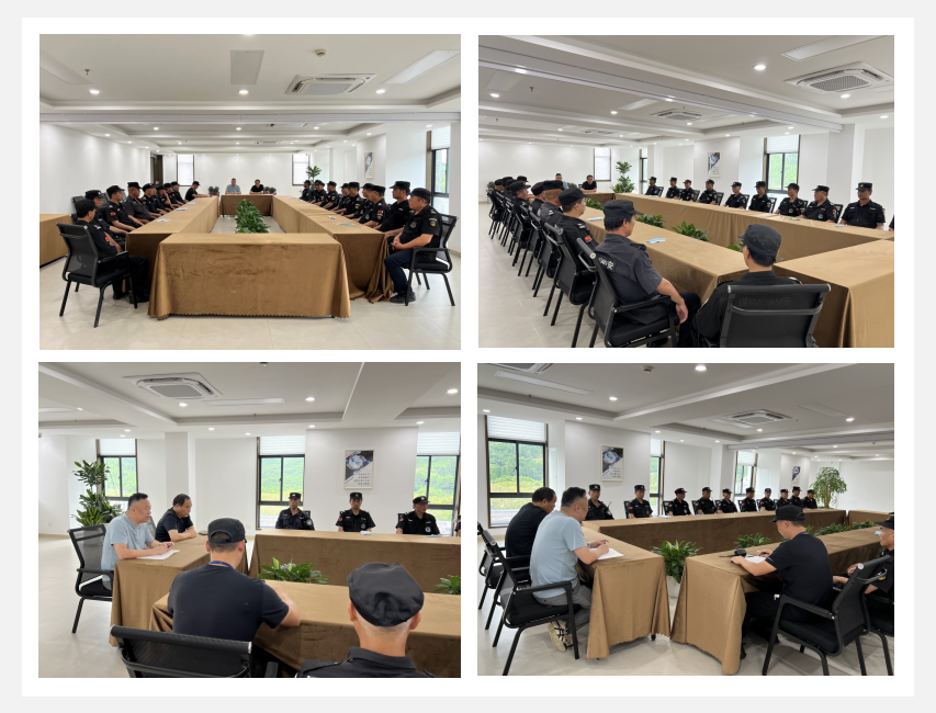 强化安保意识 共建安然园区