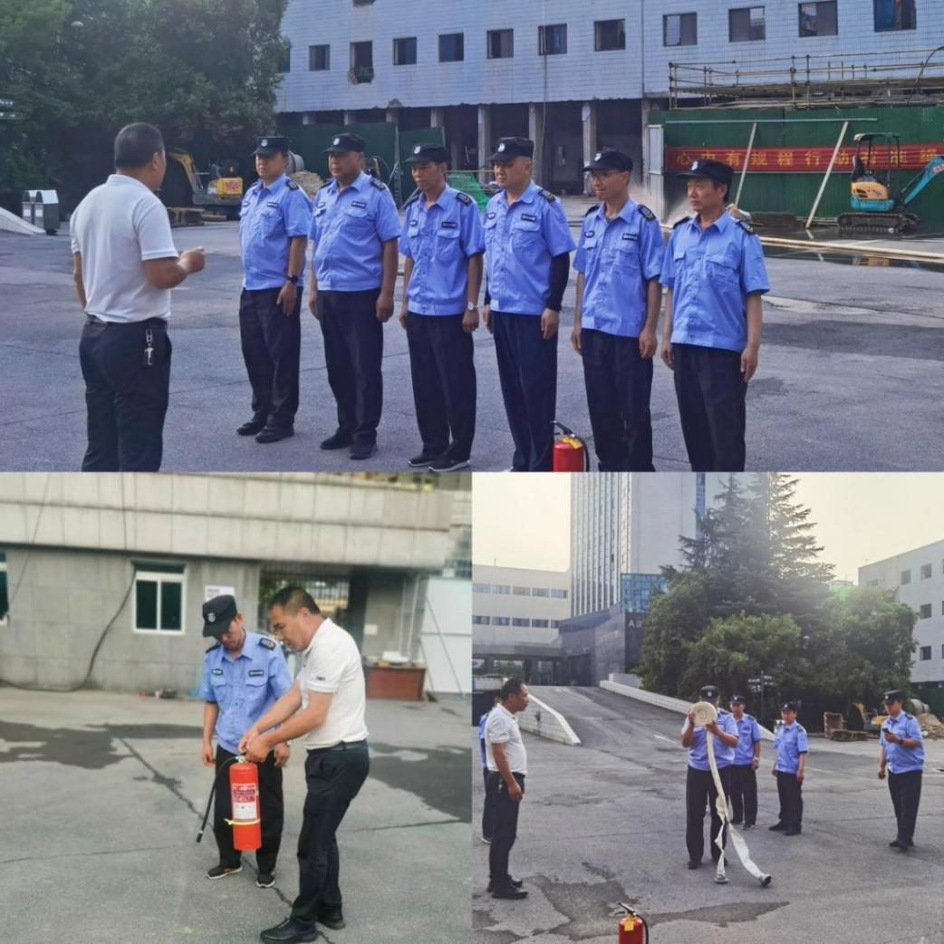 k8.com文创集团旗下安徽老广电355创新中心项目发展安保人员消防安全专项培训